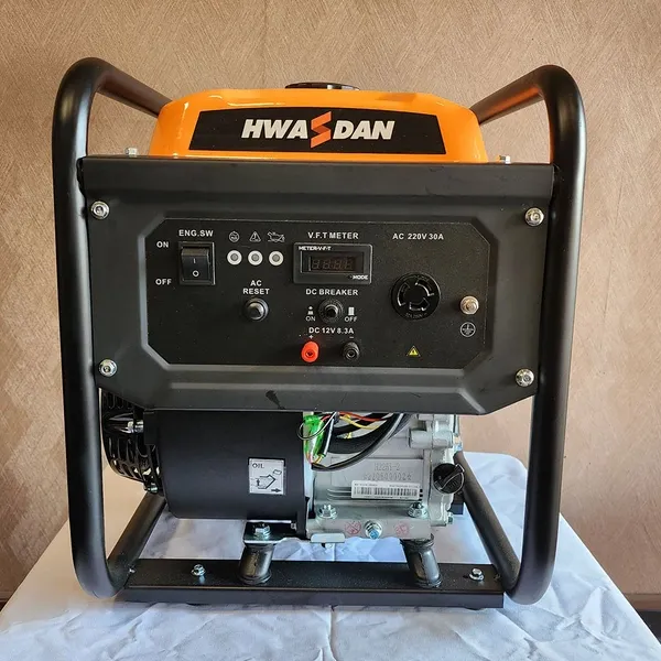 موتور برق دست دوم اینورتری هواسدان 3.8 کیلووات مدل H4500i-1 با کارکرد کم و گارانتی