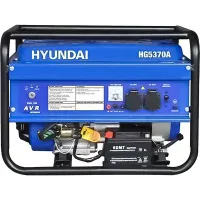 موتور برق بنزینی هیوندای مدل HG5370A با توان 3000 وات استارتی